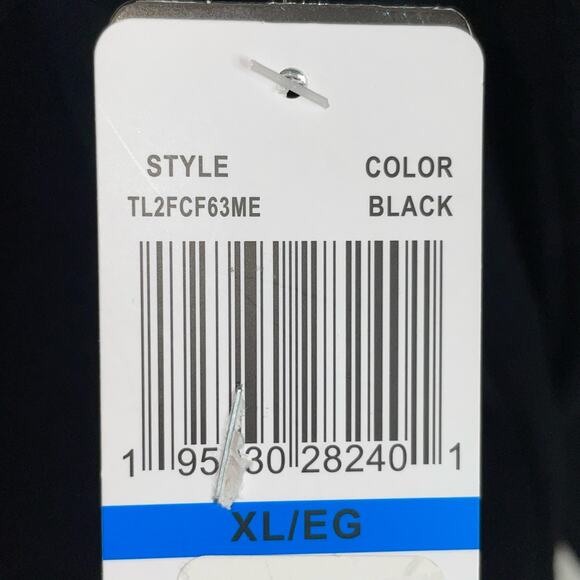 32° Degrees Women's Fleece Half-Snap Top - Black XL - Picture 7 of 8